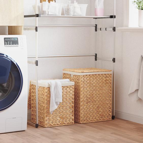 Paniers à linge 2 pcs hyacinthe deau