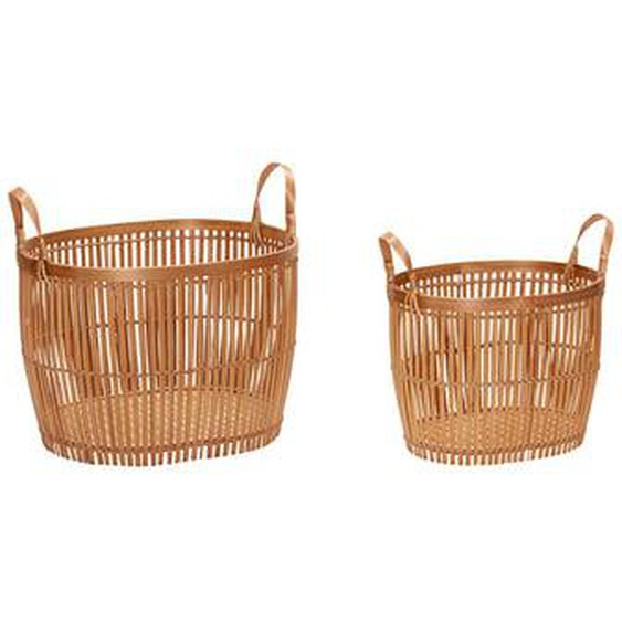 Paniers Vantage  en bambou , set de 2