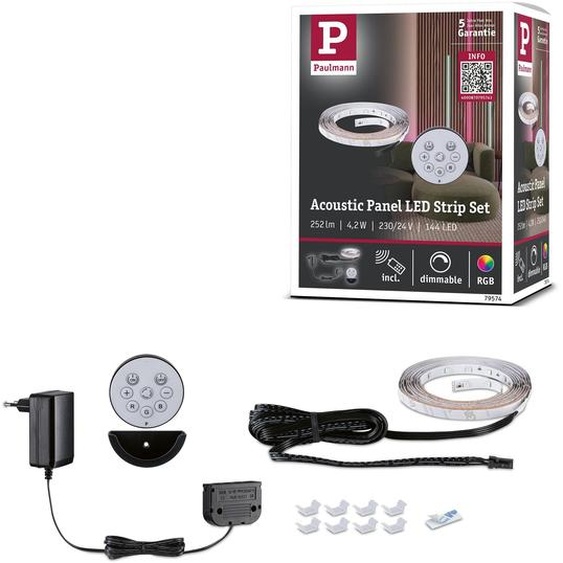 Panneau acoustique à bande LED Paulmann