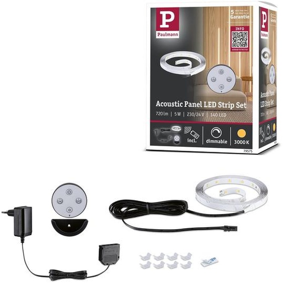 Panneau acoustique à bande LED Paulmann