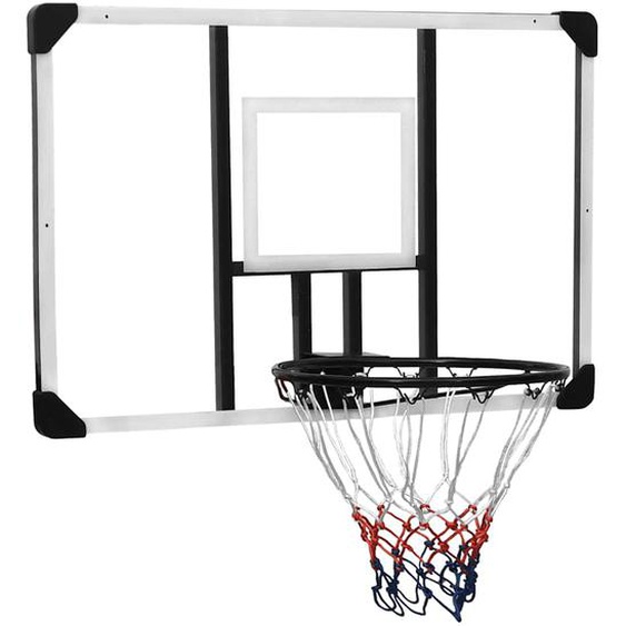 Panneau de basket-ball Transparent 106x69x3 cm Polycarbonate