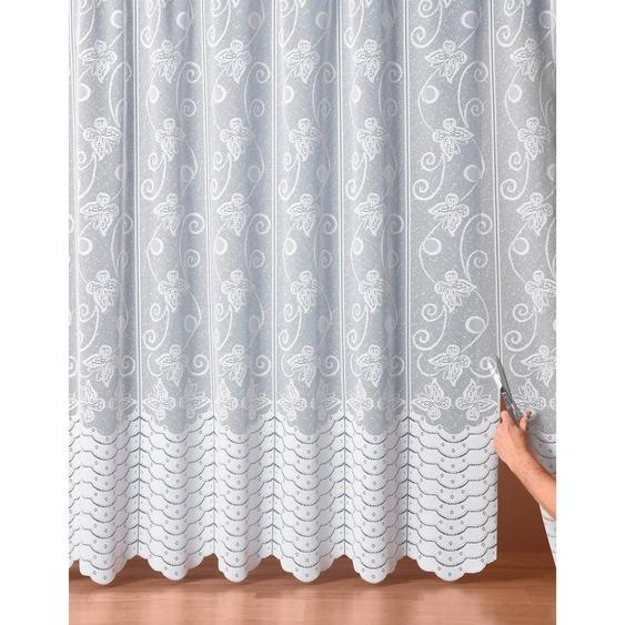 Panneau Motif Papillons Modulable En Hauteur Finition Galon Fronceur -