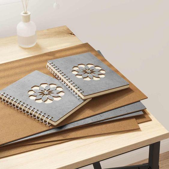 Panneaux décoratifs 12 pcs Gris béton 30 x 42 x 0,27 cm