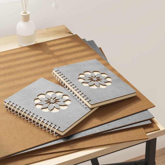 Panneaux décoratifs 12 pcs Gris béton 40 x 60 x 0,27 cm