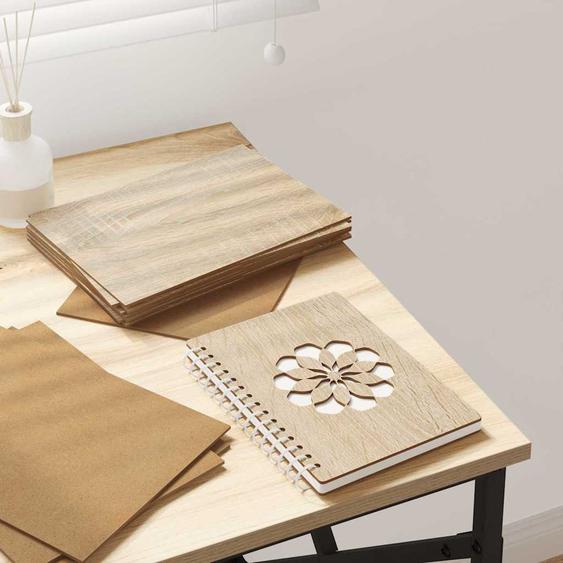 Panneaux décoratifs 150 pcs Chêne sonoma 21 x 30 x 0.3 cm