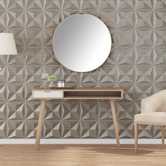 Panneaux muraux 24 pcs béton 50x50 cm XPS 6 m² origami