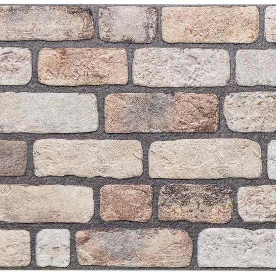 Panneaux muraux vidaXL, 10 pièces, marron clair, 100 x 50 cm, mousse EPS