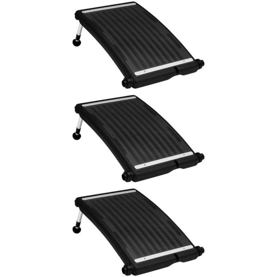 Panneaux solaires pour chauffage - Chauffage de piscine - 10 000 litres par heure - Pieds en aluminium réglables