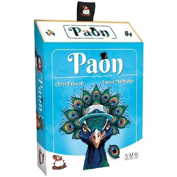 Paon Jeu Dambiance Bleu