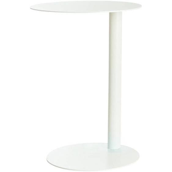 Paperflow Table dappoint Easydesk métal, diamètre 40 cm - Blanc