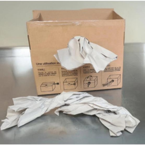 Papier de calage, 380 mm x 500 m, 2 plis, blanc
