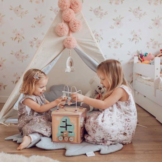 Papier Peint Enfants Magnolia Mini Rose