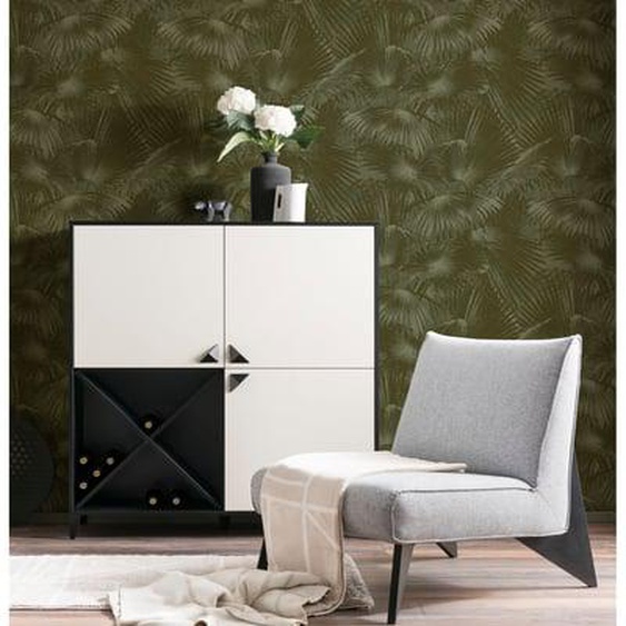 Papier peint LOOKS Palmiers Vintage 1005 x 52cm Vert