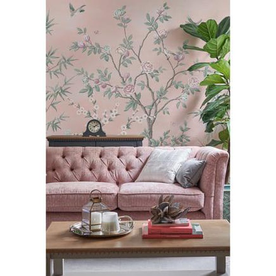 Papier peint panoramique intissé Laura Ashley Eglantine