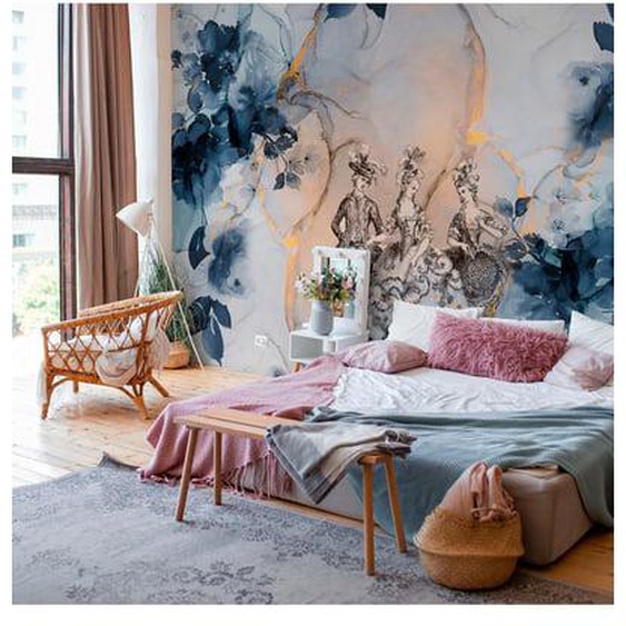 Papier peint panoramique Marie-Antoinette XL