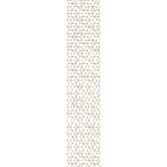 Papier peint préencollé motif géométrique scandinave H300 x L60 cm