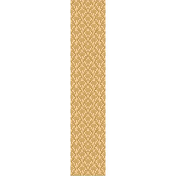 Papier peint préencollé scandinave art déco beige H300 x L60 cm