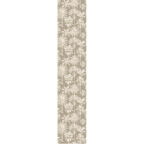 Papier peint préencollé tropical palmiers vintage H300 x L60 cm