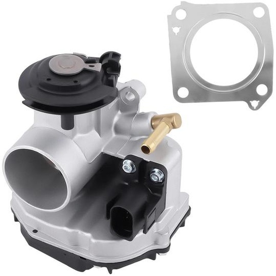 Papillon des gaz pour VW Golf 4, Bora, Seat Leon, Skoda - Moteur essence 1,4 et 1,6 litres - Boîtier en aluminium - Référence OEM 030133064F