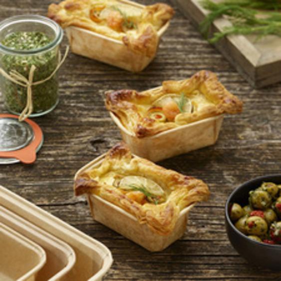 Moule pure, rectangulaire, 167 ml, brun