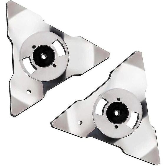 Paquet de 2 lames de rechange pour robot tondeuse à gazon Robomow rs ts ms rc tc mc modèles en acier inoxydable xh