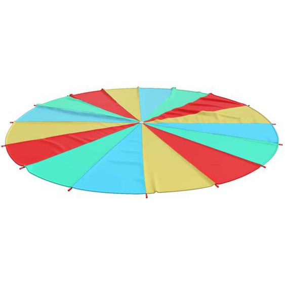 Parachute de jeu pour enfants Ø6 m tissu