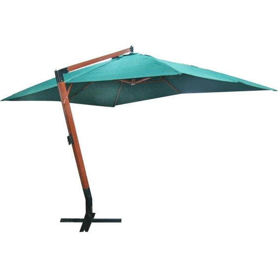 Parasol flottant Melia 300 x 400 cm Vert