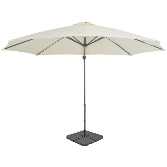 Parasol avec base portable Sable