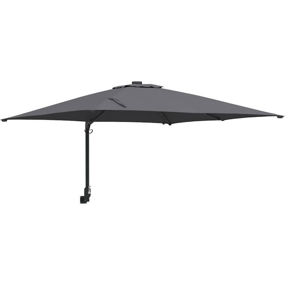Parasol de jardin anthracite 248,5 x 247,5 x 160 cm