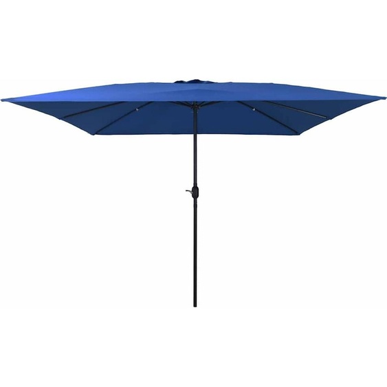 Parasol de jardin bleu azur 295 x 295 x 245 cm