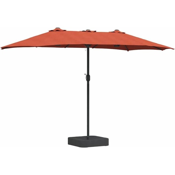 Parasol de jardin en terre cuite 385 x 209 x 244 cm