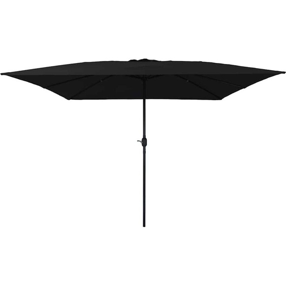 Parasol de jardin noir 295 x 295 x 245 cm