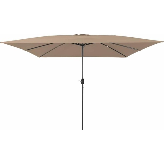Parasol de jardin Taupe 295 x 295 x 245 cm