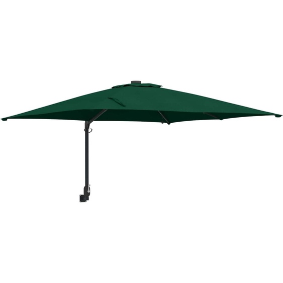 Parasol de jardin vert 248,5 x 247,5 x 160 cm