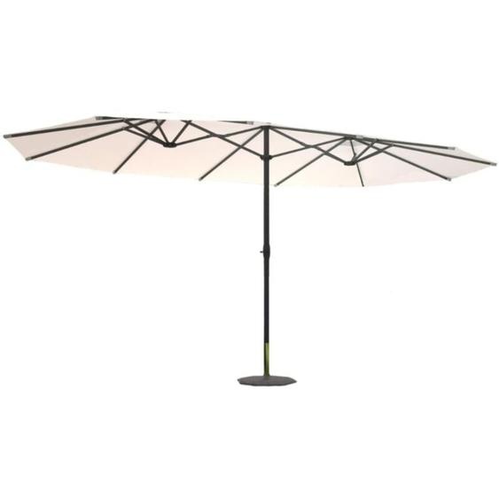 Venice - Parasol rectangulaire double 2.7x4.6 écru