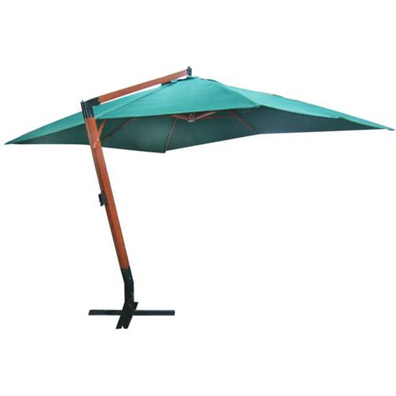 Parasol flottant Melia 300 x 400 cm Vert