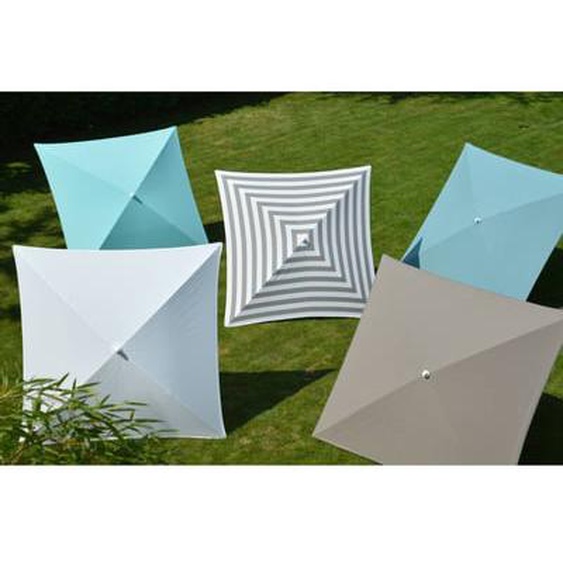 Parasol Murano  - blanc/taupe