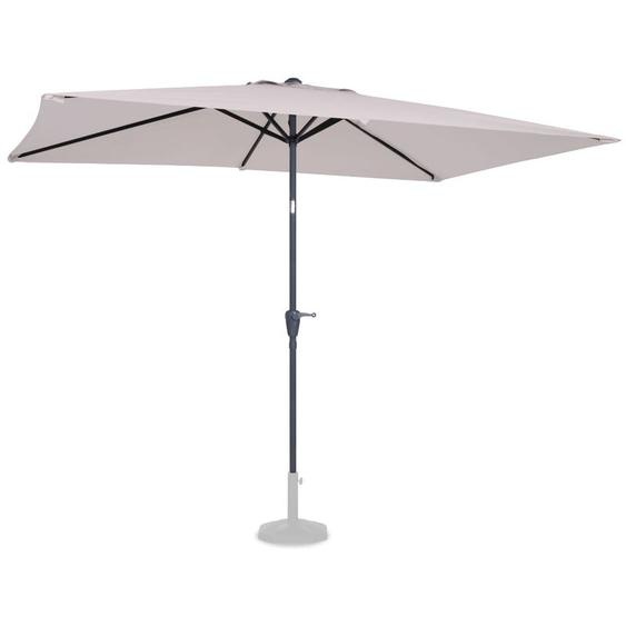 Parasol Rapallo 200x300cm - Parasol rectangulaire Premium Beige - Vonroc