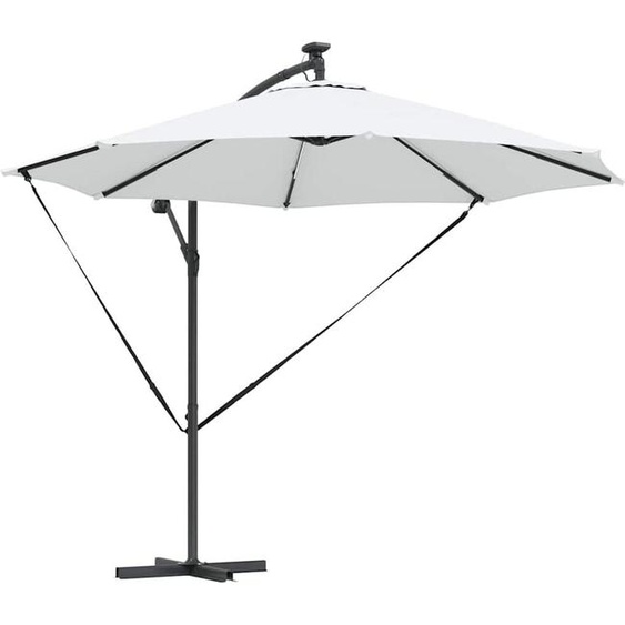 Parasol Sable 294 x 294 x 248 cm Polyester et Aluminium