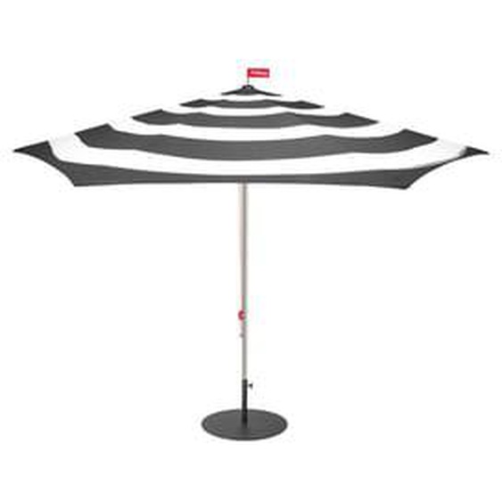 Parasol Stripesol avec base - anthracite - noir