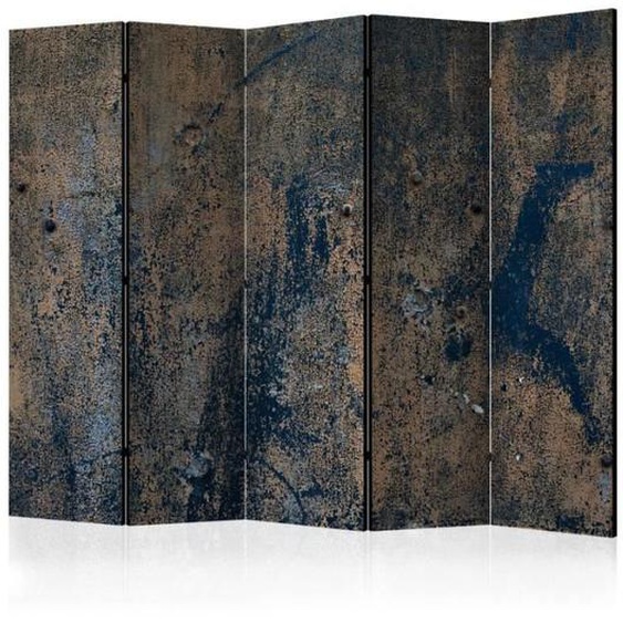 Paravent - PARIS PRIX - 5 Volets - Multicolore - Bois - Toile intissée - 172x225cm