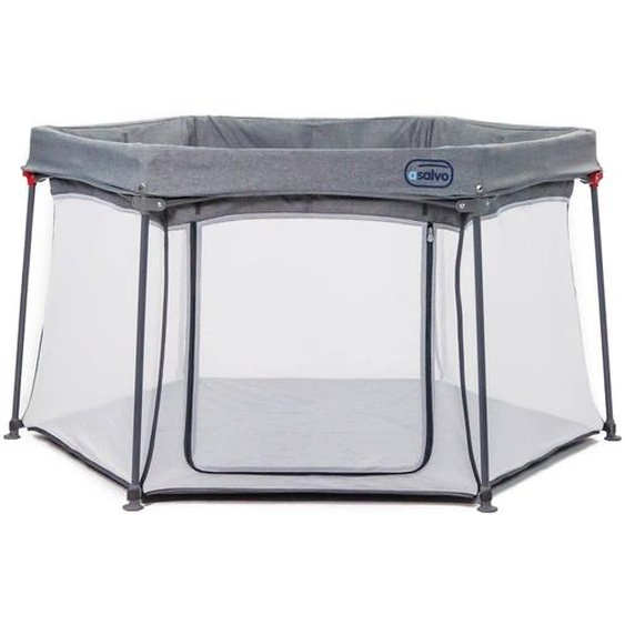 Parc Bébé Hexagonal Pliable Léger Luxembourg Gris