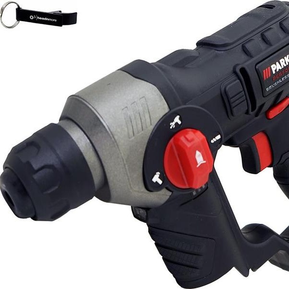 PARKSIDE PERFORMANCE® Marteau perforateur sans fil 12V PBHAP 12 (sans batterie) + porte-clés HEADNMORE® en bundle HEADNMORE