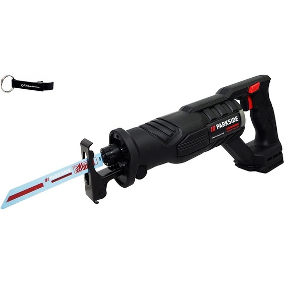 PARKSIDE PERFORMANCE® Scie sabre sans fil 20V PSSAP 20-Li (sans batterie) + porte-clés HEADNMORE® en bundle HEADNMORE