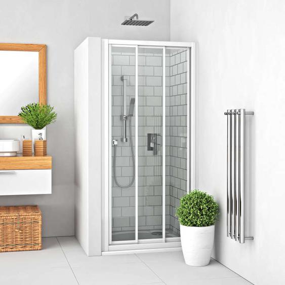 Paroi coulissante Equi l100 1,9m argent poli verre clair clean - ROTH - EICL310019VPE