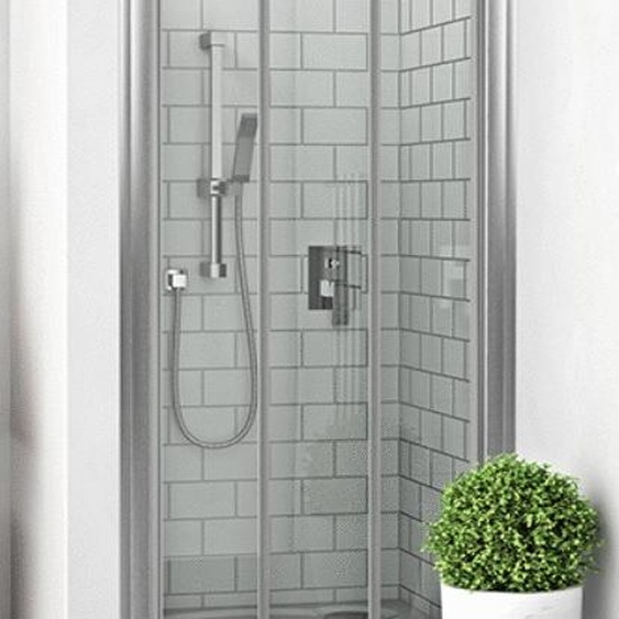 Paroi coulissante Equi l100 1,9m argent poli verre clair clean - ROTH - EICL310019VPE