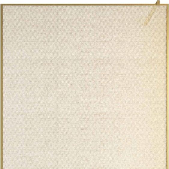 Paroi de douche 120x200cm - Verre feuilleté avec tissu doré - Encadrement Or Doré Brossé - COUTURE