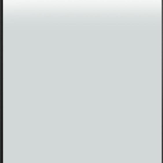 Paroi de douche 140x200cm - Verre degrade blanc effet brume - Encadrement noir mat - NEPHELIE