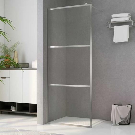 Paroi de douche à litalienne à verre ESG transparent 140x195cm