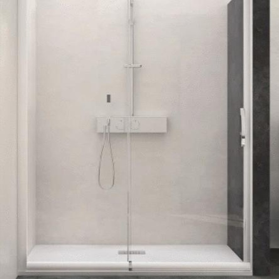 Paroi de douche MACAO CLASSIC avec 1 volet coulissant 142-155 - KINEDO - PA1645BTNE